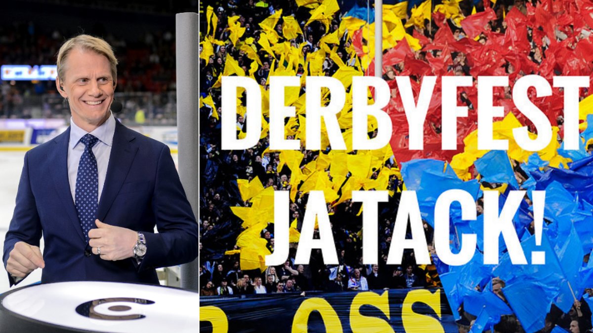 Niklas Wikegård stödjer Nyheter24:s kampanj "Derbyfest – ja, tack!".